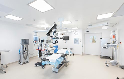 Urologe Rorschach ambulante OP im Operationsraum